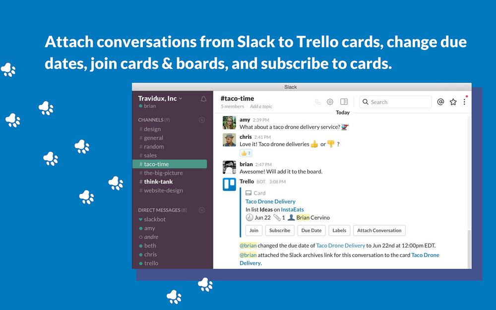 Trello for Slack