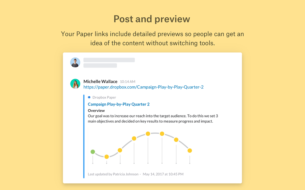 Dropbox Paper for Slack