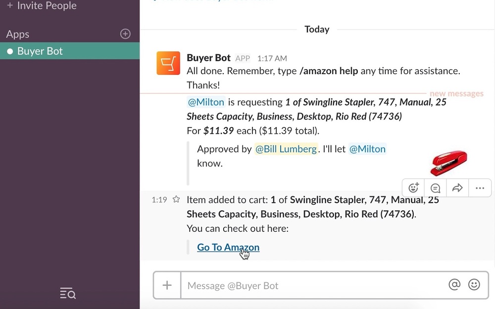 BuyerBot for Slack