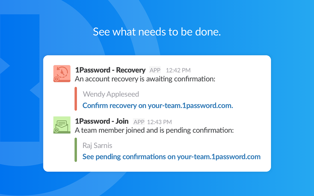 1Password for Slack