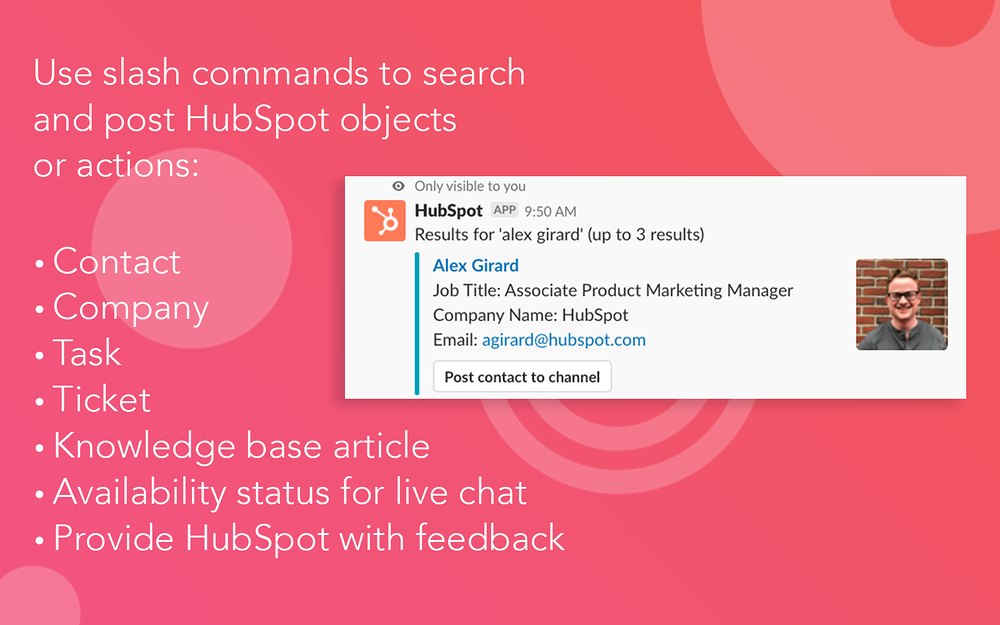 HubSpot for Slack