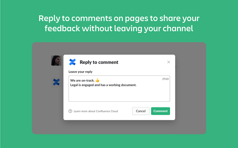 Confluence Cloud for Slack