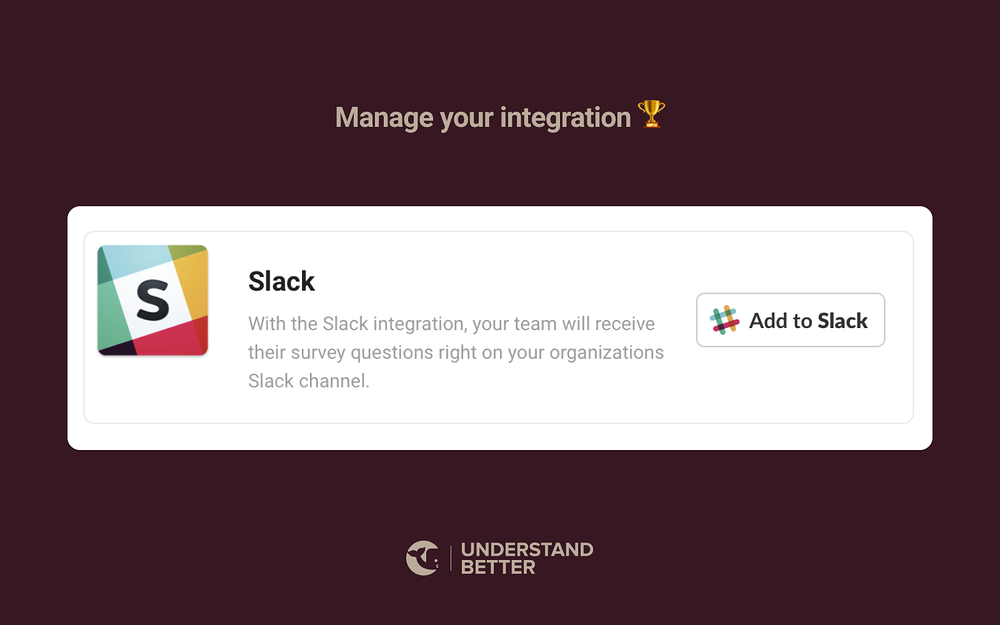 UnderstandBetter for Slack