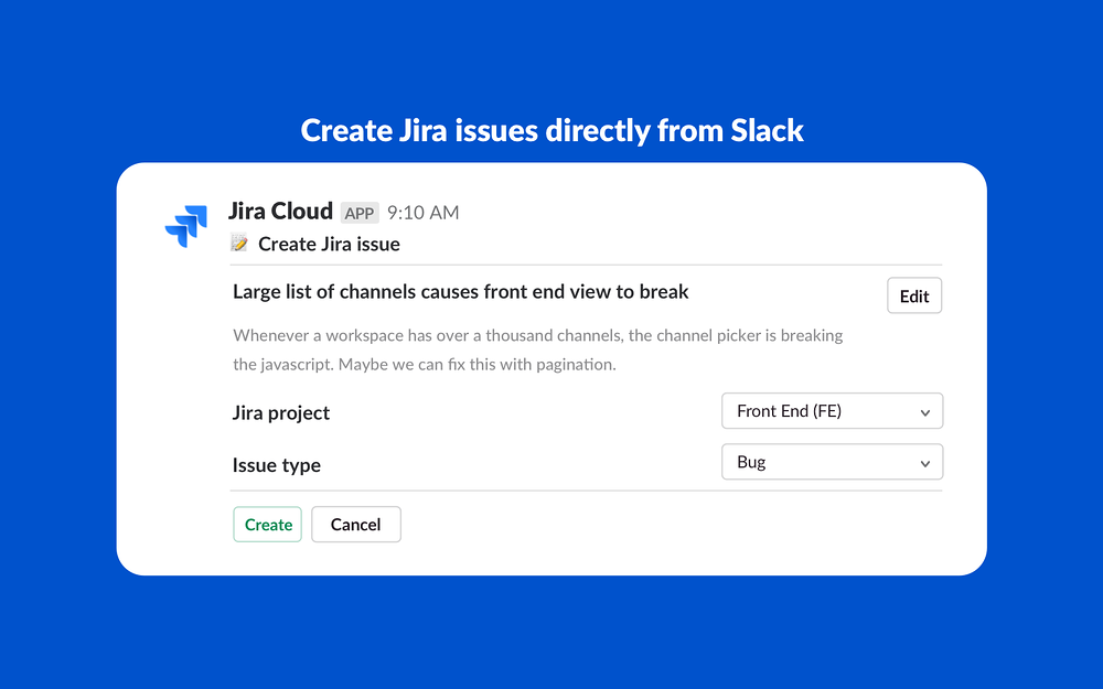 Jira Cloud for Slack