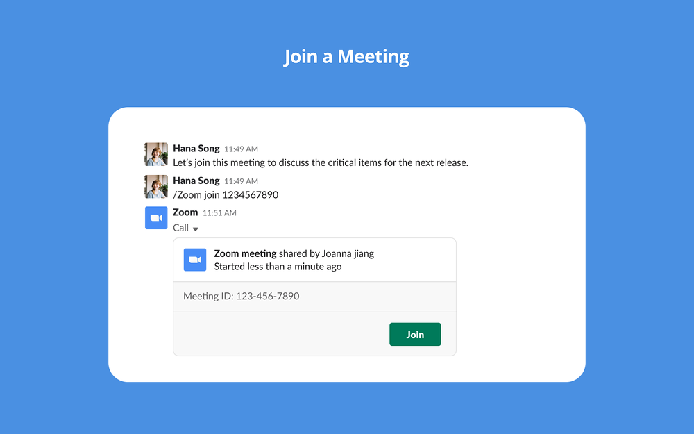 Zoom for Slack