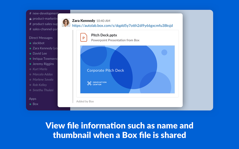 Box for Slack