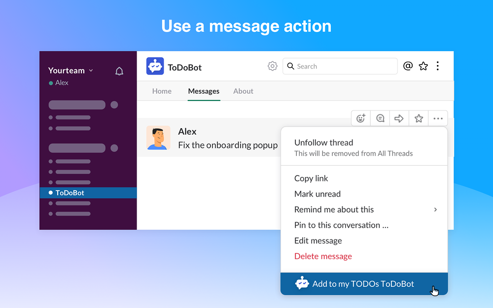 ToDoBot for Slack