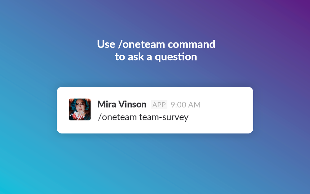 One Team Report for Slack