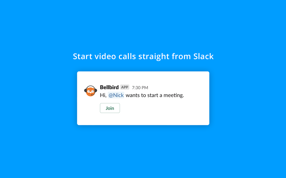 Bellbird for Slack