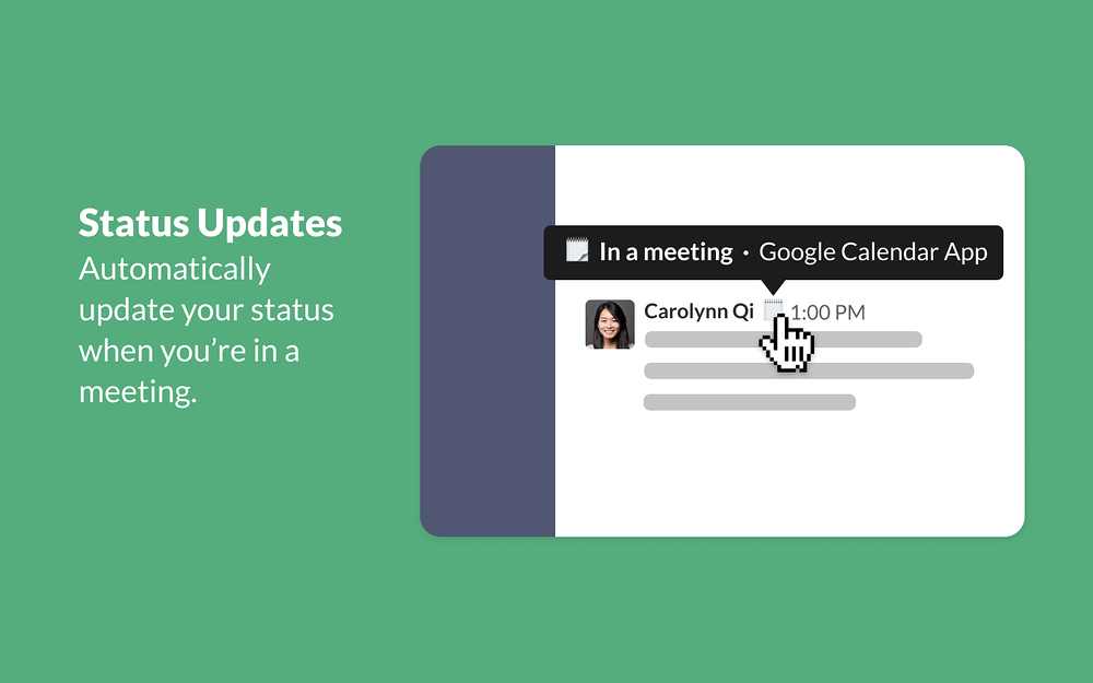 Google Calendar for Slack