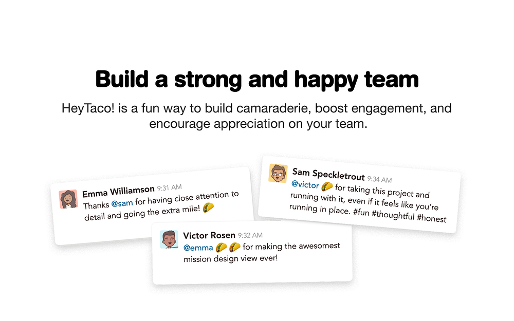 HeyTaco for Slack
