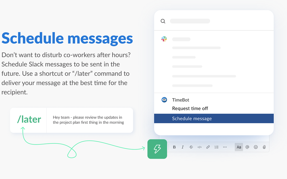 TimeBot for Slack