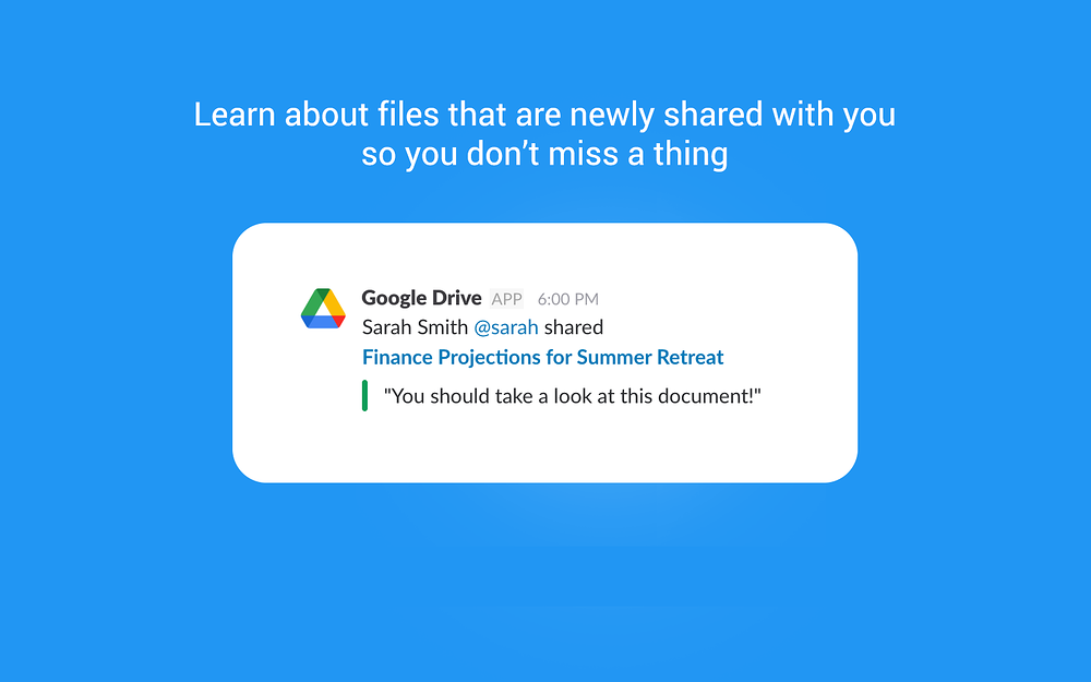 Google Drive for Slack