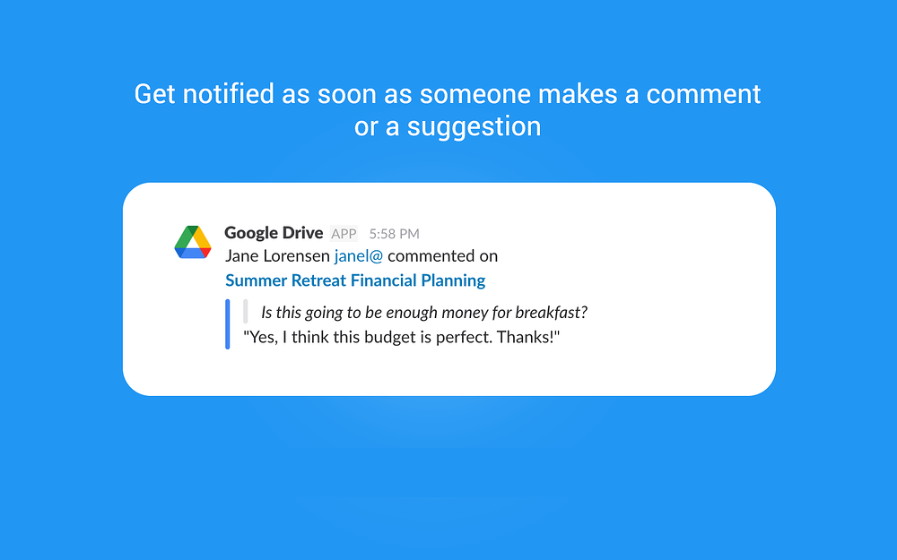 Google Drive for Slack