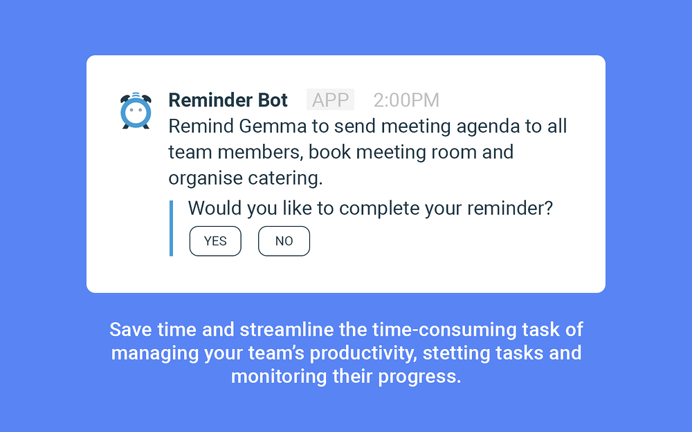 Reminder Bot for Slack