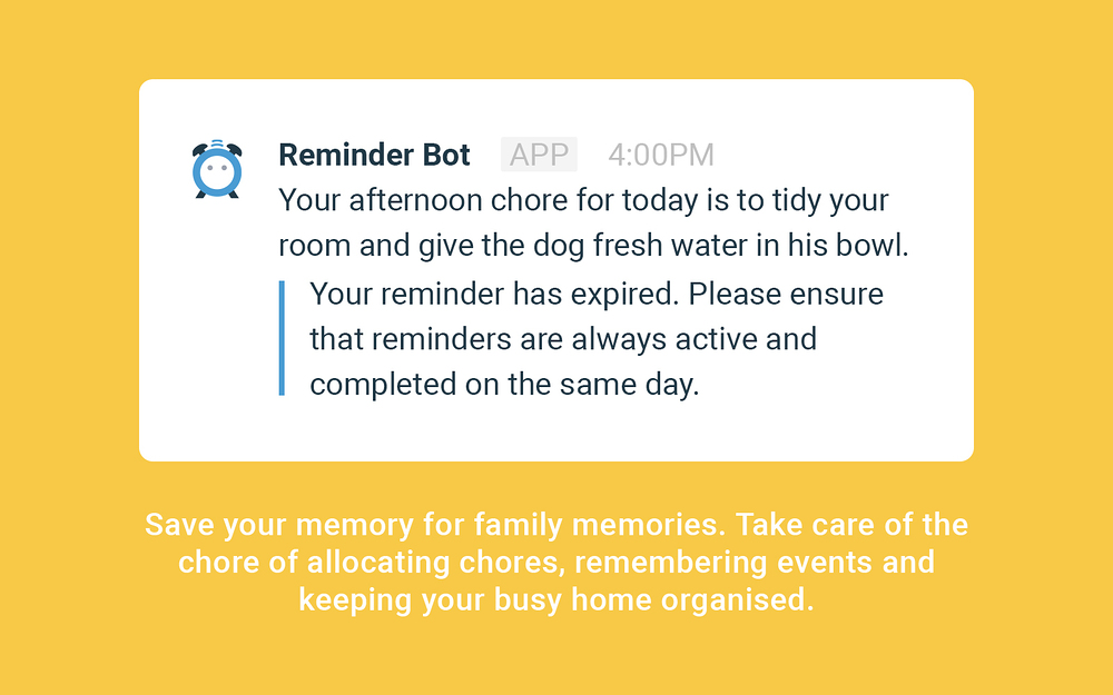 Reminder Bot for Slack