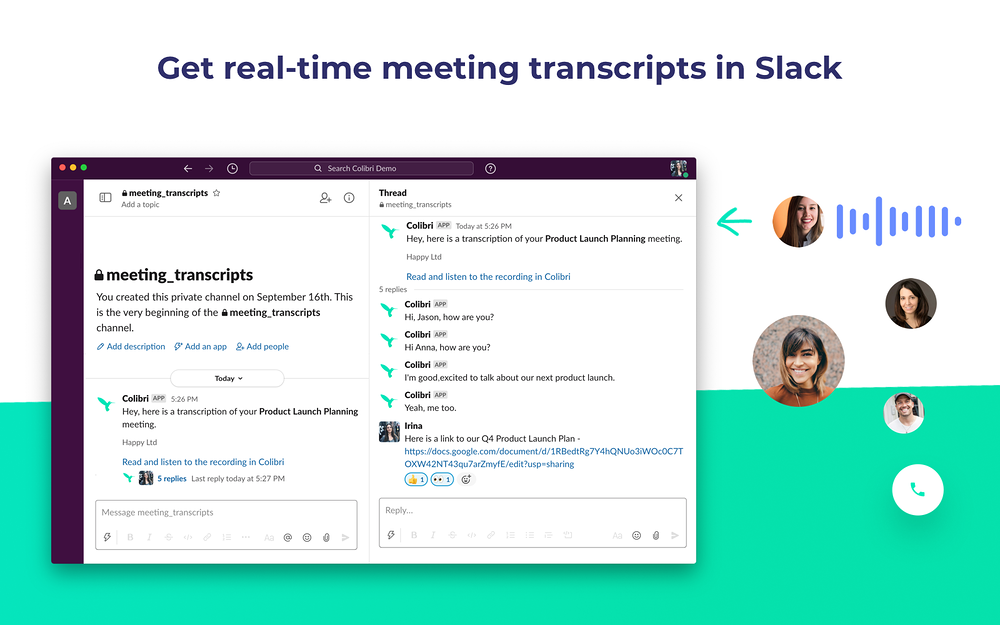 Colibri for Slack