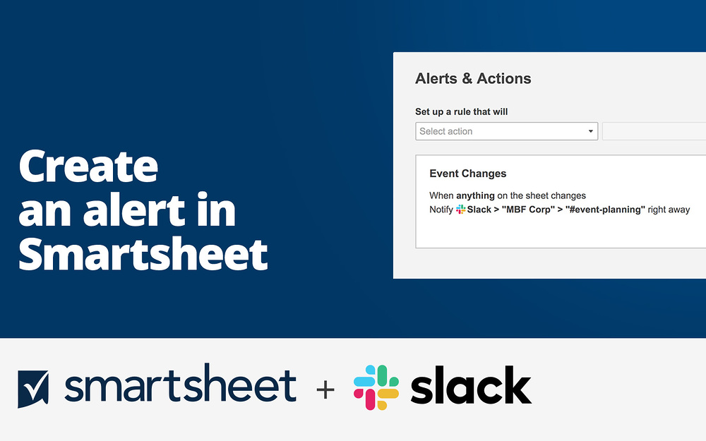 Smartsheet for Slack