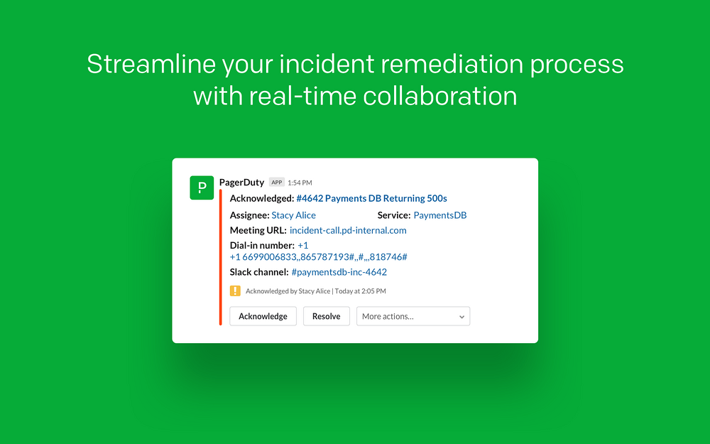 PagerDuty for Slack