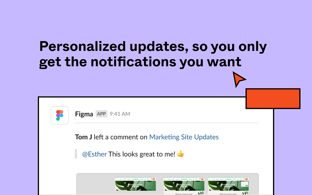 Figma and FigJam for Slack