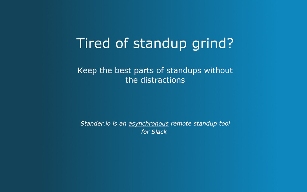 stander for Slack