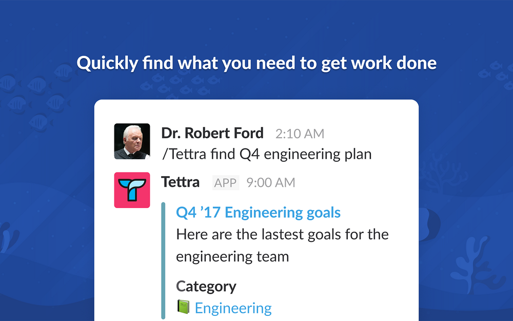 Tettra Wiki for Slack