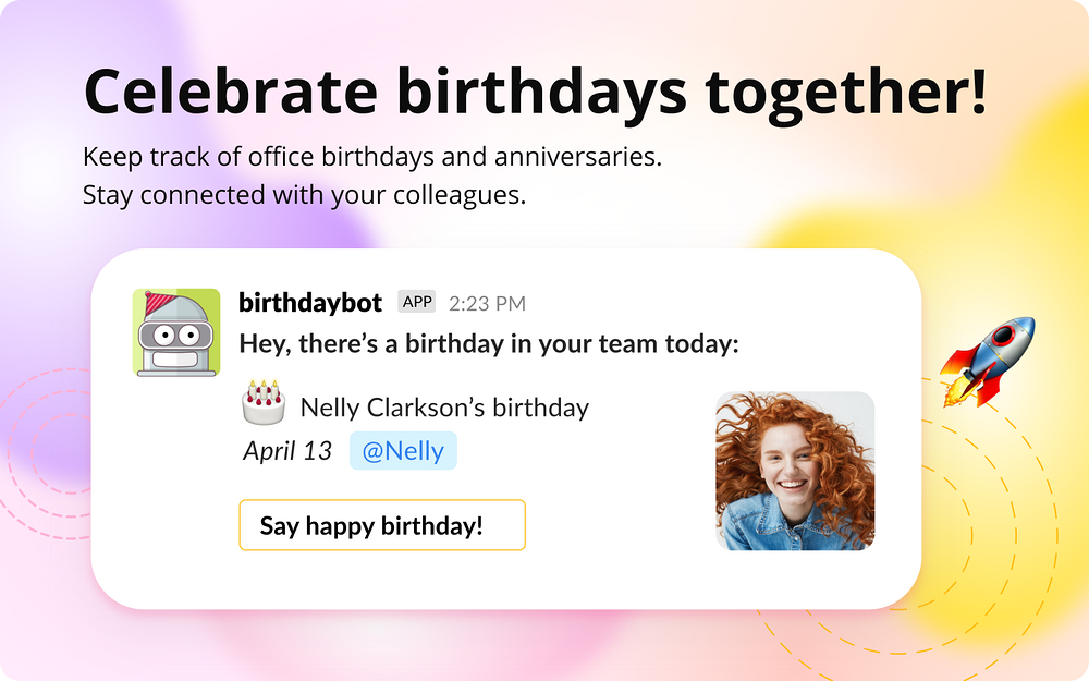 BirthdayBot for Slack