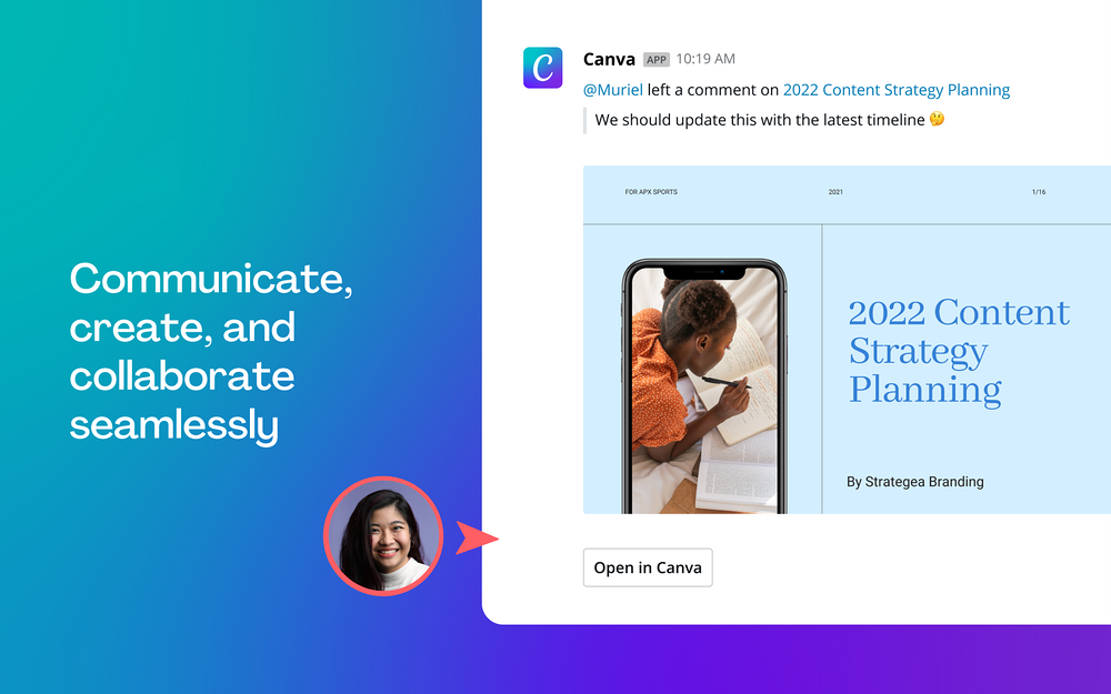 Canva for Slack