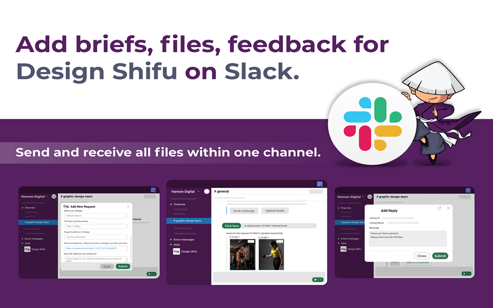 Design Shifu for Slack