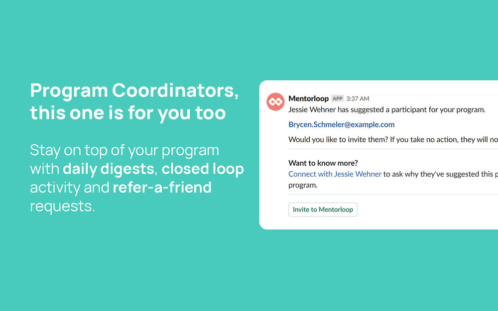 Mentorloop for Slack