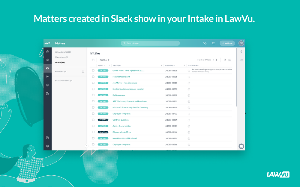 LawVu APAC for Slack