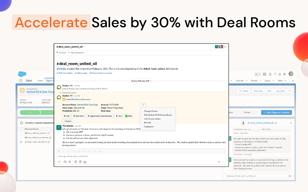 Centro: Salesforce<>Slack for Slack