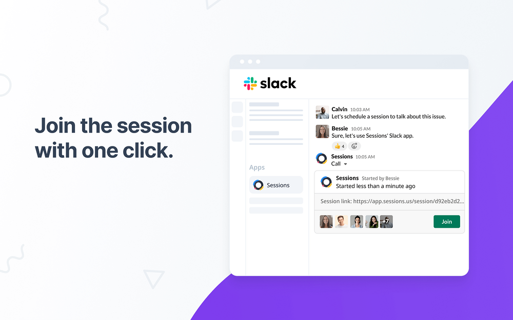 Sessions for Slack