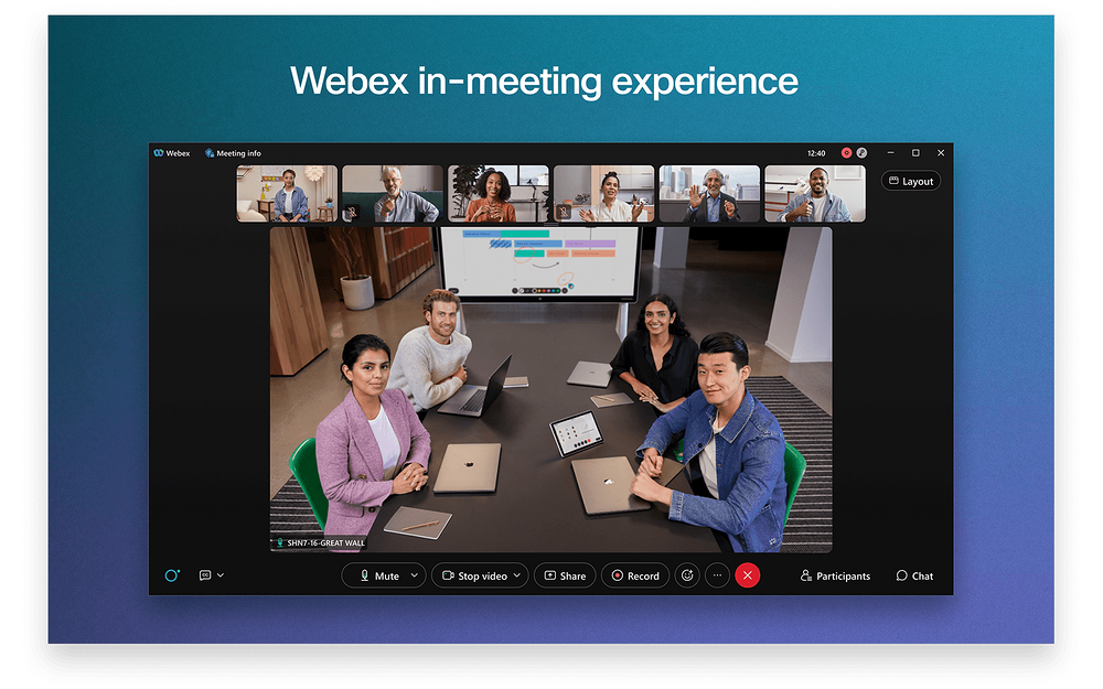 Webex Meetings for Slack