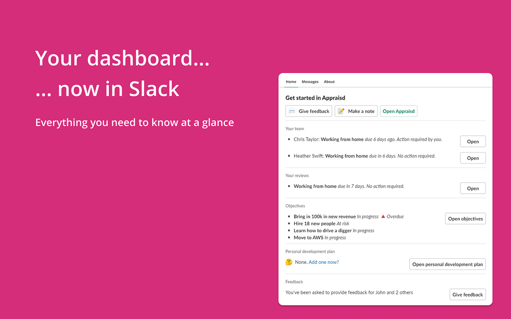 Appraisd for Slack