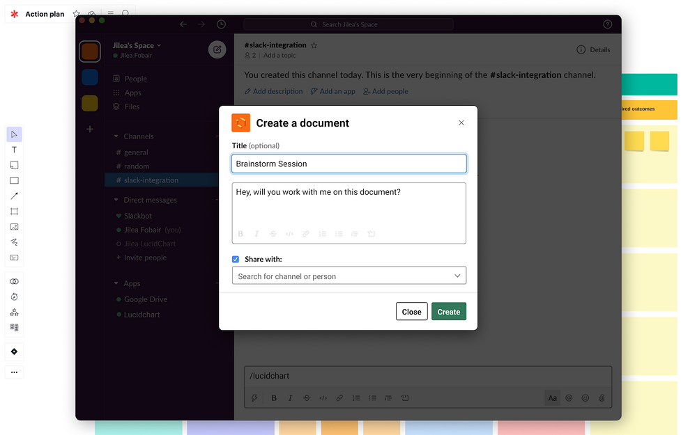 Lucidchart for Slack