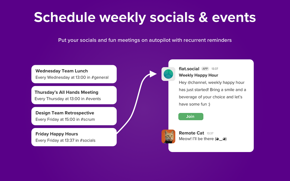 flat.social for Slack