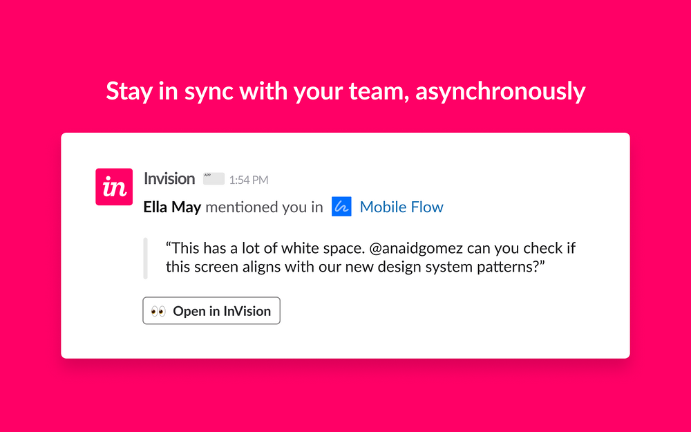 InVision for Slack