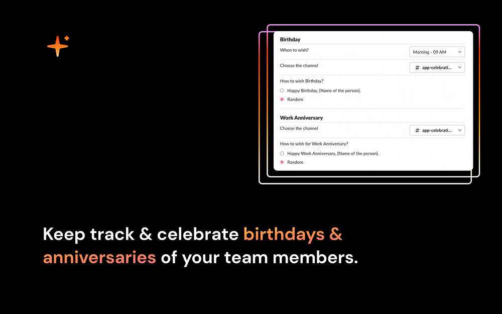 CelebrationsBot - Birthdays & More for Slack
