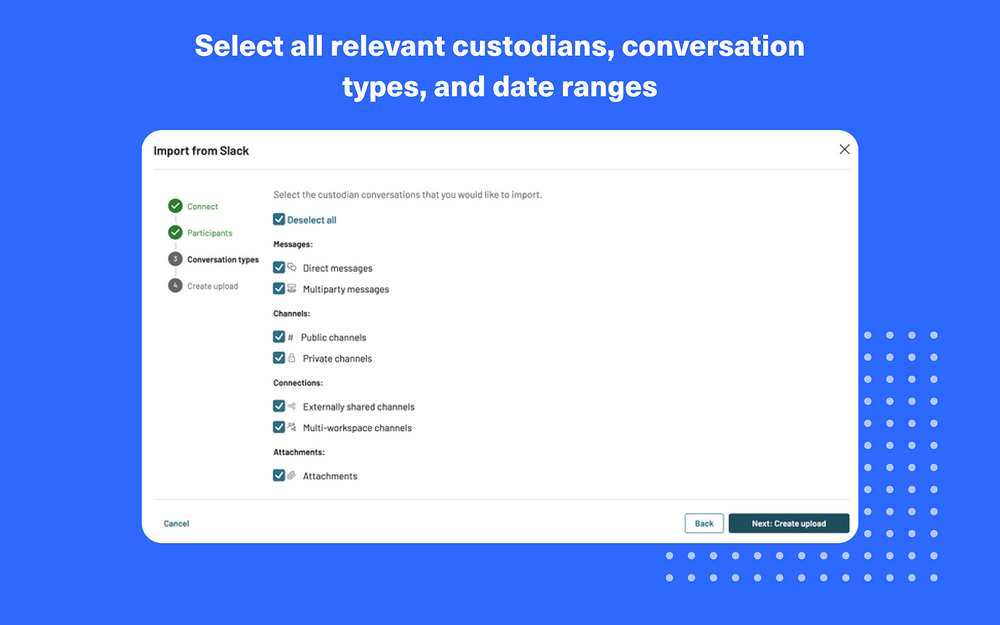 Logikcull Discovery for Slack for Slack