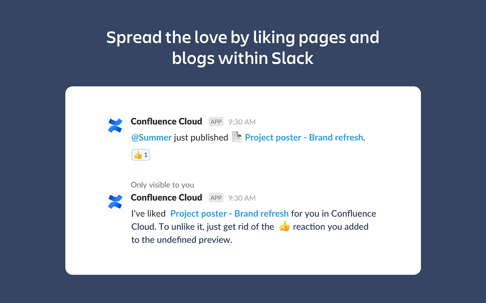 Confluence Cloud for Slack