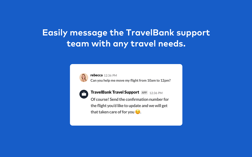 TravelBank for Slack