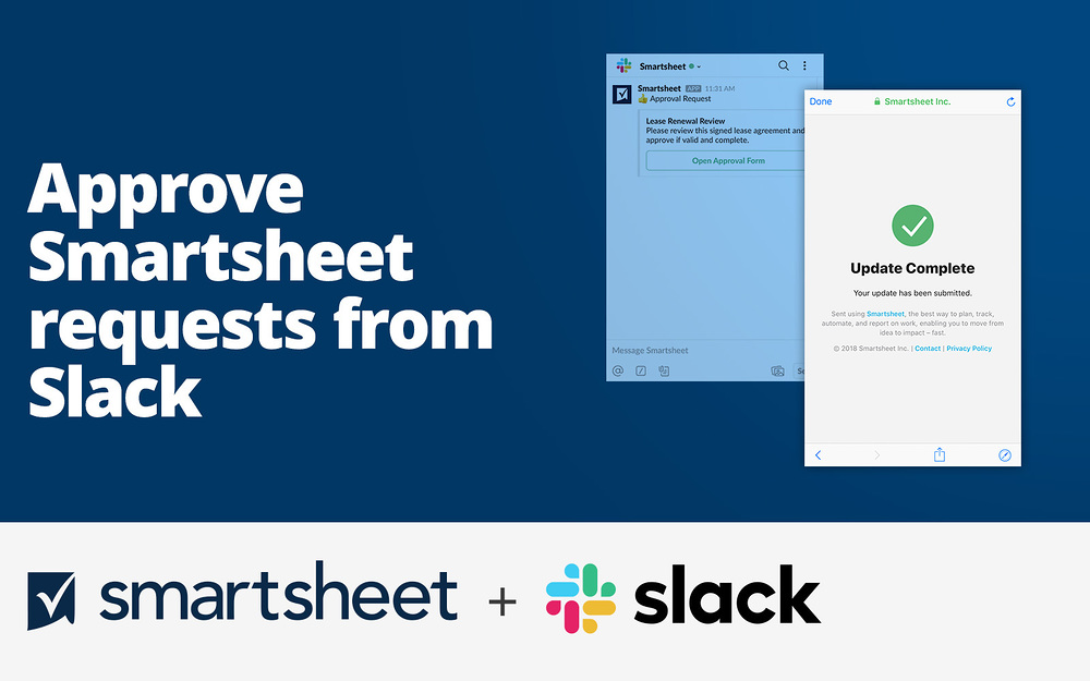 Smartsheet for Slack
