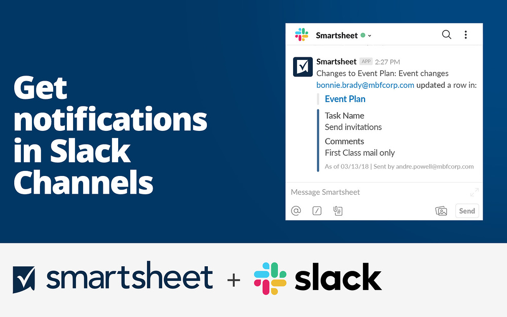 Smartsheet for Slack