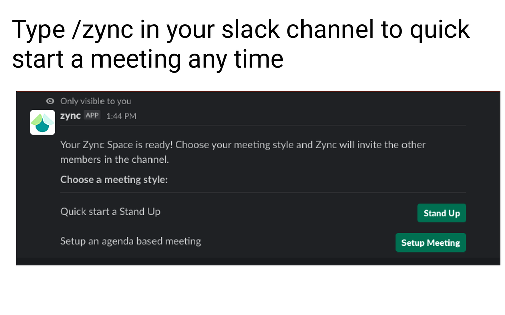 zync for Slack