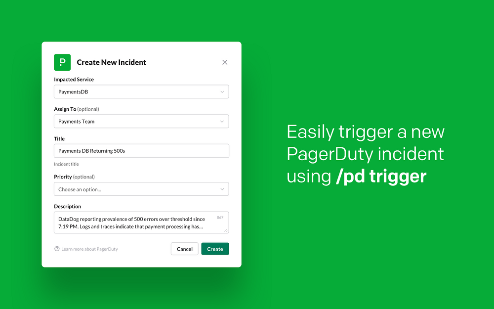PagerDuty for Slack