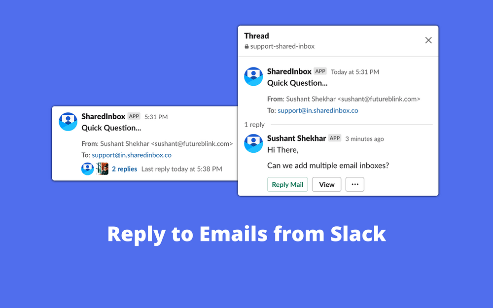 SharedInbox - Email for Teams for Slack