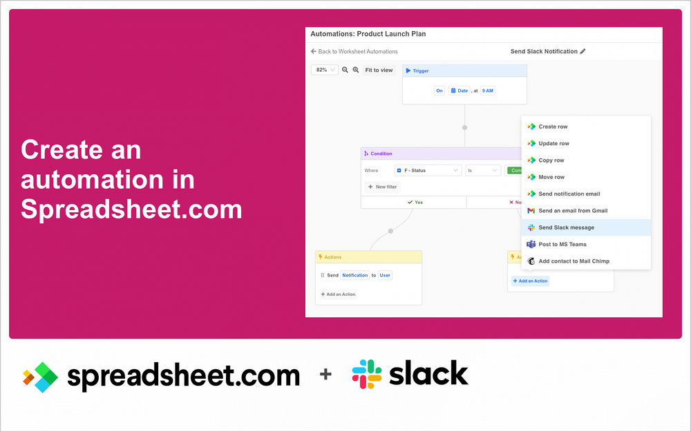 Spreadsheet.com for Slack