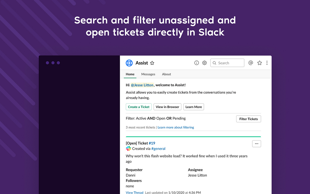 Atlassian Assist for Slack