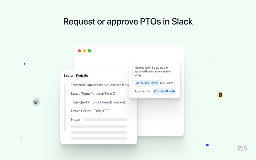 Attendance & PTO by Remoty for Slack